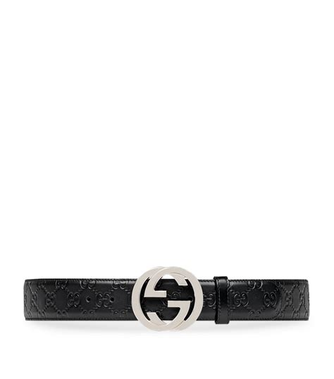 12128239598082 gucci belt|Leather belt with interlocking G .